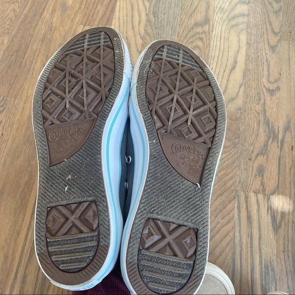 Converse All Stars double tongue low top Chucks 10 - Picture 4 of 10